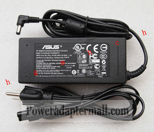 Genuine 19V 4.74A Asus PL80 PL80JT PA-1900-24 AC power Adapter - Click Image to Close